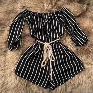 Off the Shoulder Romper